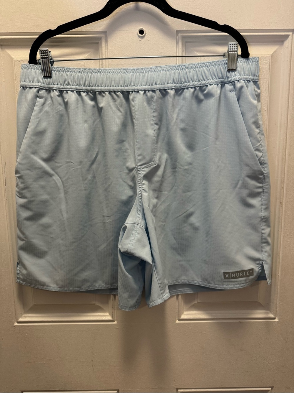 Hurley Men’s Light Blue Athletic Shorts 0558